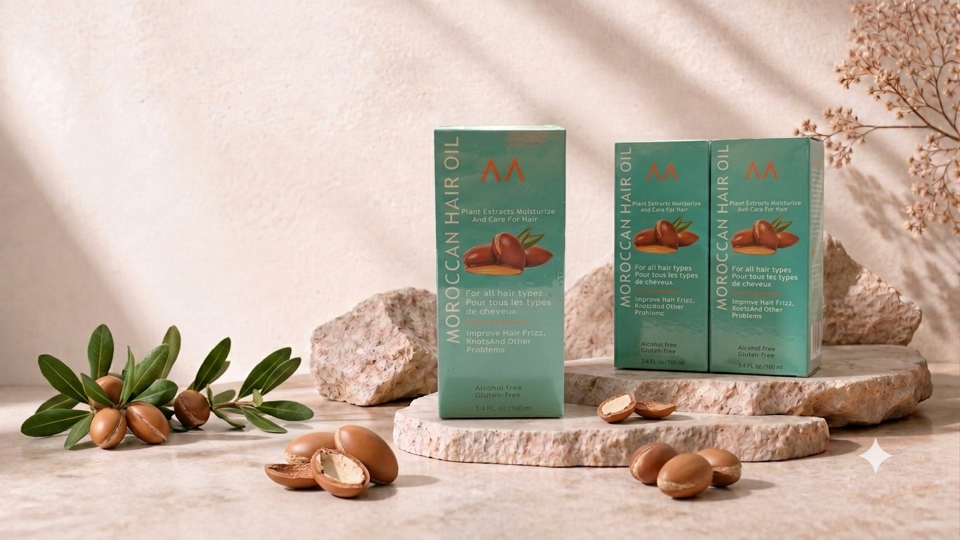 Moroccan Hair Oil – Argan Oil Hair Treatments 100ml