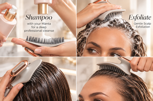 Cepillo Masajeador Para Cabello