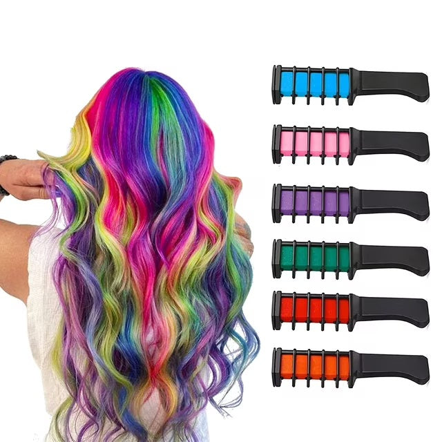 Tinte para el cabello lavable 6 colores - additional image 4
