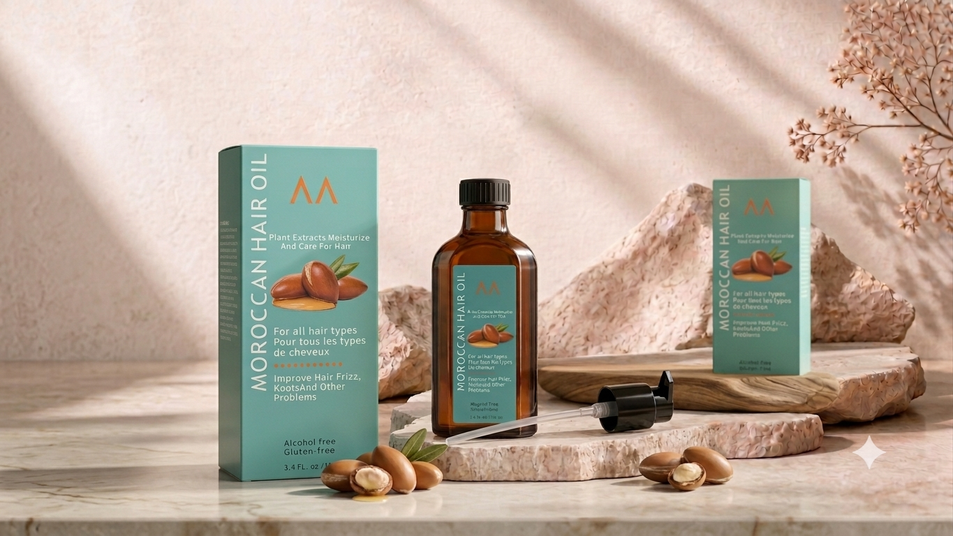 Moroccan Hair Oil – Argan Oil Hair Treatments 100ml