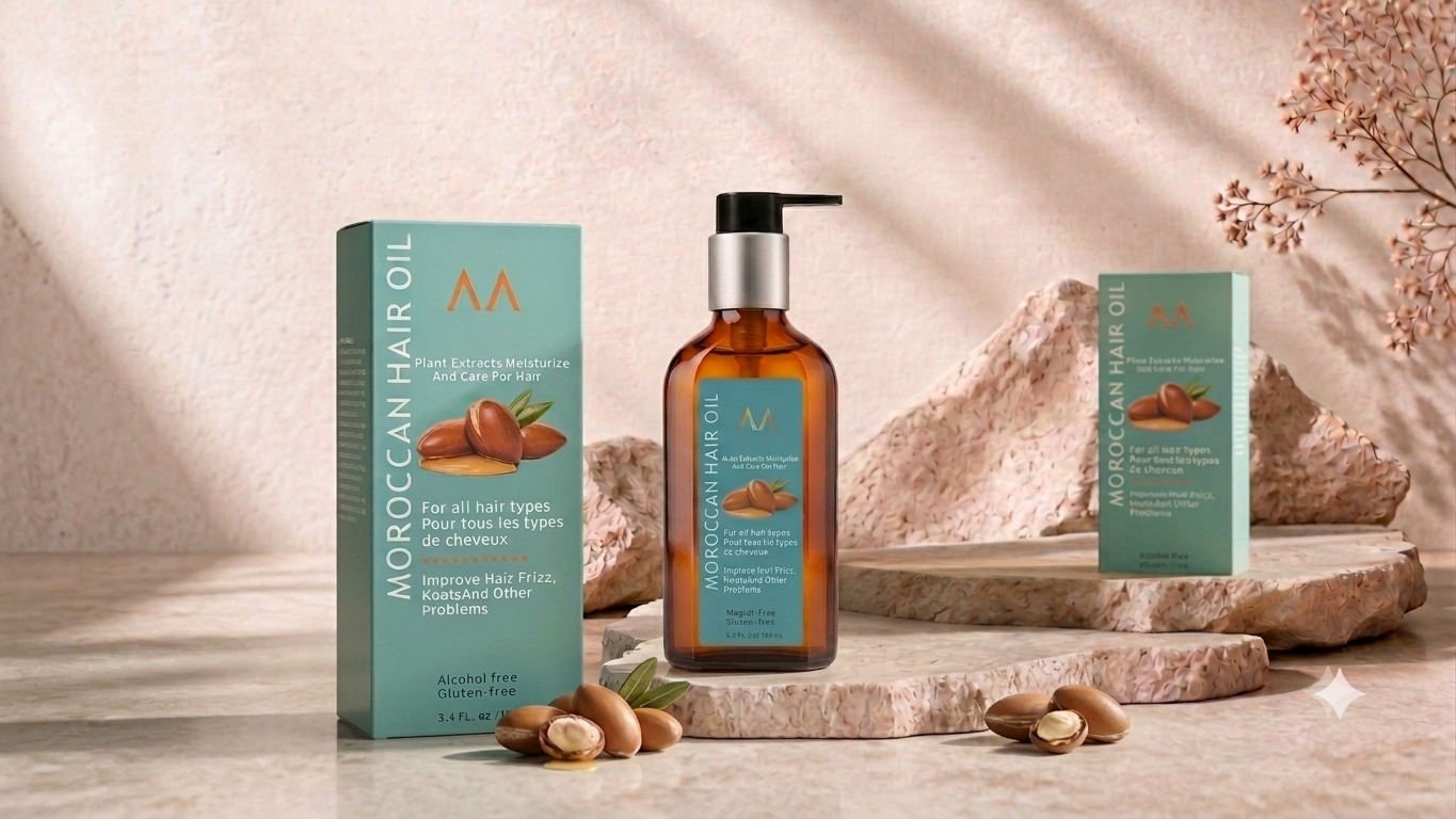 Moroccan Hair Oil – Argan Oil Hair Treatments 100ml
