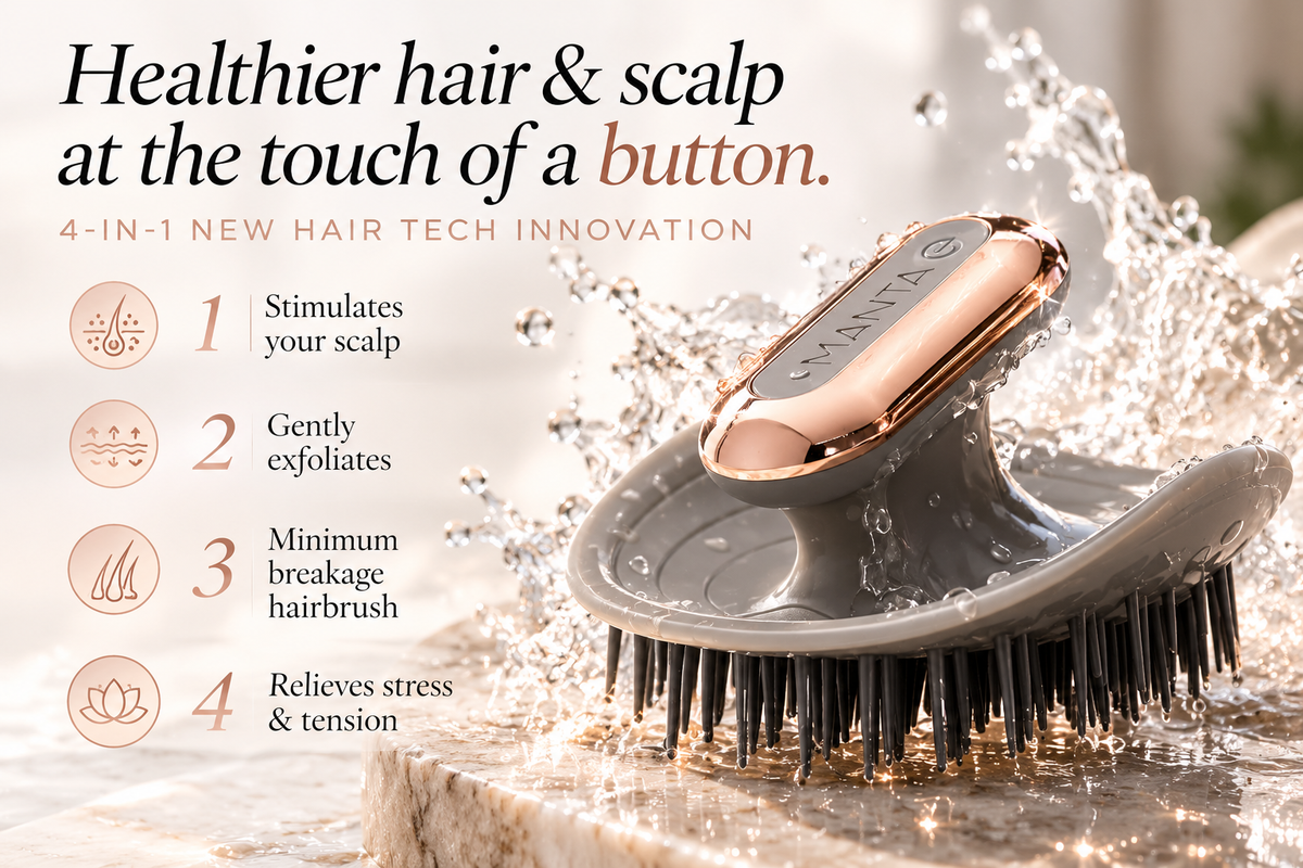 Cepillo Masajeador Para Cabello