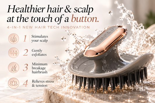 Cepillo Masajeador Para Cabello