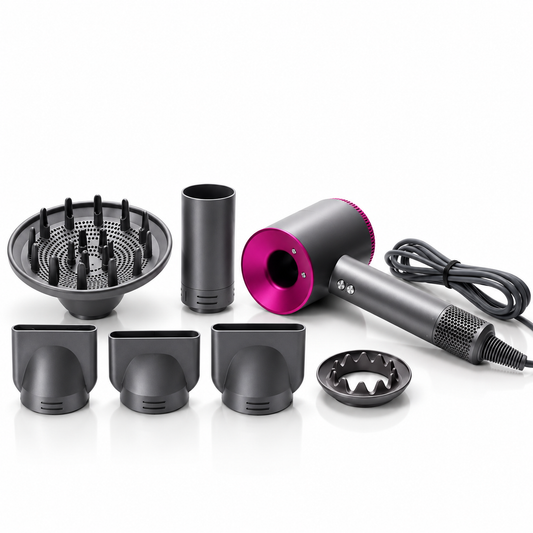 Secador Iónico Tipo Dyson Con Accesorios