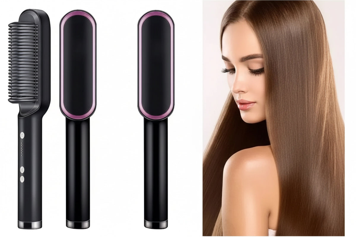 Cepillo Alisador Pelo (4 Colores)